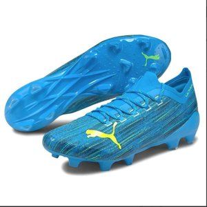 COPY - Puma Ultra 1.2 FG Firm Ground Boots Blue/Yellow- NWT (no box)